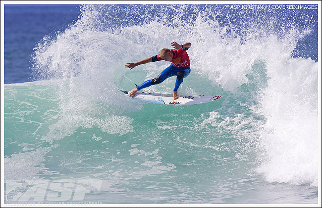 Mick Fanning Boost Mobile Pro Day 4. Surf Pic Credit ASP Tostee